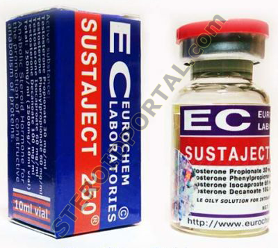 Sustaject (mix of 4 testosterone esters) 10ml, 250mg/ml Eurochem Laboratories