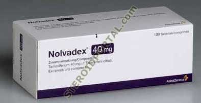 Nolvadex ® (Tamoxifen Citrate), 40mg, AstraZeneca